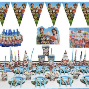Cocomelon Party Supplies Party set for 10 Guests Party decoration